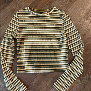 Multicolor Striped Tee